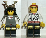 LEGO cas057 Ninja - Shogun, White with Armor
